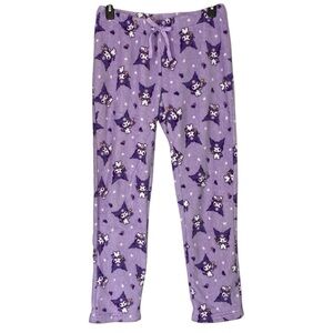 Kuromi by Sanrio Plush PJ/Lounge Pant Size L
